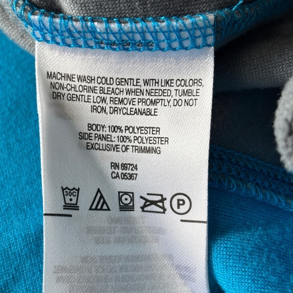 Columbia Womens XXL 1/4 Zip Fleece Pullover‎ Jacket Lightweight Gray Blue - Picture 5 of 6